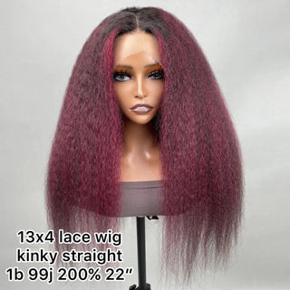 Kinky Straight Lace Wig