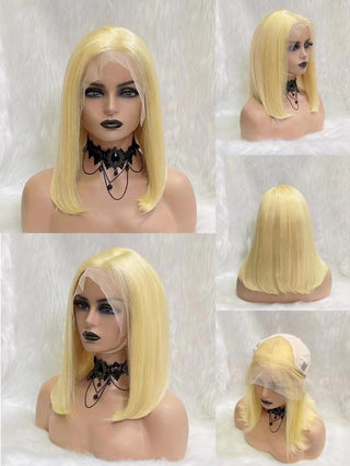 Blonde Wig 100% Human Hair